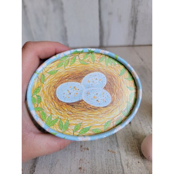 Unique Easter egg Bird Box Figure Set decor spring home - Picture 6 of 9